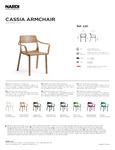 Nardi Cassia Armchair Specsheet