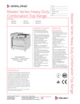 Garland Master Sentry Series MST42 Specsheet