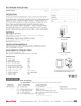 696 series spec sheet 696 series spec sheet