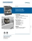 Hussmann FS-OT-1718-24A SpecSheet