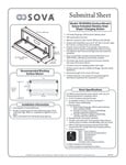 Sova Solace Surface Mount Specsheet