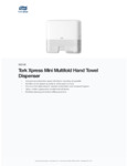 Tork Xpress Hand Towel Dispenser Specsheet