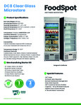 713DC8CLRGLS Spec Sheet 713DC8CLRGLS Spec Sheet