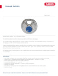 ABUS Diskus 24IB/60 Specsheet