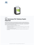 DISP BLACK XPRESSNAP® FIT® COUNTERTOP INTERFOLD NAPKIN TORK spec sheet DISP BLACK XPRESSNAP® FIT® COUNTERTOP INTERFOLD NAPKIN TORK spec sheet
