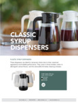7233SY916AL_Classic Syrup Dispensers_2025_Sell Sheet