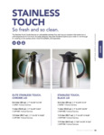 Service Ideas Stainless Touch Specsheet