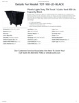 736TDTBLKLD100_Spec Sheet
