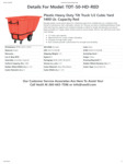 736TDTREDHD50_Spec Sheet