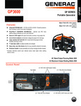 Generac 7721 Generator Specsheet Generac 7721 Generator Specsheet