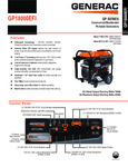 Generac 8917 Specsheet Generac 8917 Specsheet