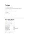 76A9960901020_American Standard_Mezzo_Specsheet