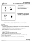 American Standard_Battery Power_Specsheet American Standard_Battery Power_Specsheet