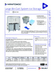 Manitowoc 499LBCS1360 Cart System Manitowoc 499LBCS1360 Cart System