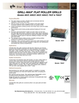 Spec Sheet Spec Sheet