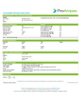 ProAmpac 442C Specsheet
