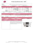 Tablecraft Hive Collection Beverage Tub Specsheet