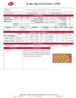 Tablecraft Serving Plate Specsheet