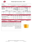 Tablecraft Stackable Bowl & Lid Specsheet