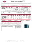 Tablecraft Stackable Bowl & Lid Specsheet