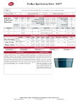 Tablecraft Stackable Bowl & Lid Specsheet