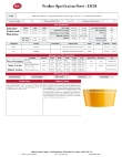 Tablecraft Stackable Bowl & Lid Specsheet