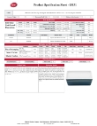 Tablecraft Stackable Bowl & Lid Specsheet