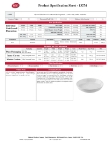 Tablecraft Serving Bowl Specsheet