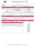 Tablecraft Squeeze Bottle Specsheet