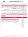 Tablecraft Squeeze Bottle Specsheet