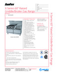 8102C_SUN_Spec_X60_Raised Broiler_RestaurantRange.pdf 8102C_SUN_Spec_X60_Raised Broiler_RestaurantRange.pdf