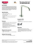 810DPA90-SS specs 810DPA90-SS specs