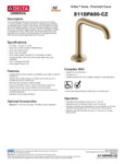 811DPA90-CZ specs 811DPA90-CZ specs