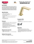 820DPA90-CZ specs 820DPA90-CZ specs