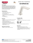 821DPA50-SS specs 821DPA50-SS specs