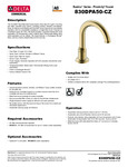 830DPA50-CZ specs 830DPA50-CZ specs