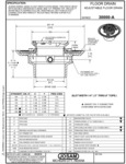 Josam 30000-A Series Specsheet Josam 30000-A Series Specsheet