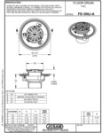 Josam FD-300J-A Series Specsheet