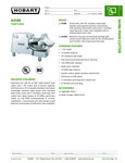 84186 Food Cutter Spec Sheet F7548 (10-23)