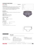 841 SERIES - QUADDRAIN FLOOR DRAIN - SPEC SHEET (1)