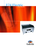 8474-58 E24 Electric Broiler Specs