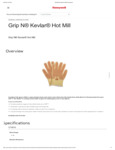869527457_Grip N® Kevlar® Hot Mill _ Honeywell_Spec Sheet 869527457_Grip N® Kevlar® Hot Mill _ Honeywell_Spec Sheet
