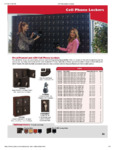 UVP Cell Phone Lockers Specsheet