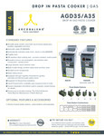 Arcobaleno AGD35/A35 Specsheet