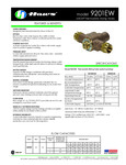 9201ew spec sheet 9201ew spec sheet