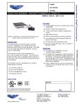 Spec Sheet Spec Sheet