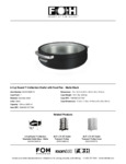 FOH 6.5 qt Chafer Specsheet