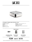 FOH 5.75 qt Chafer
