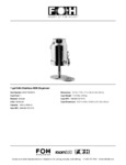 FOH 1 Gallon Odin Milk Dispenser Specsheet