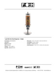 FOH 1 Gallon Odin Dry Food Dispenser Specsheet